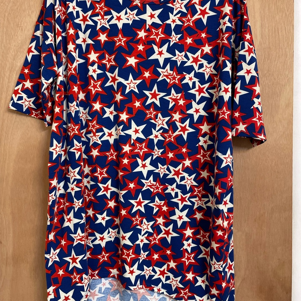 LuLaRoe Star Patterned Irma (small)